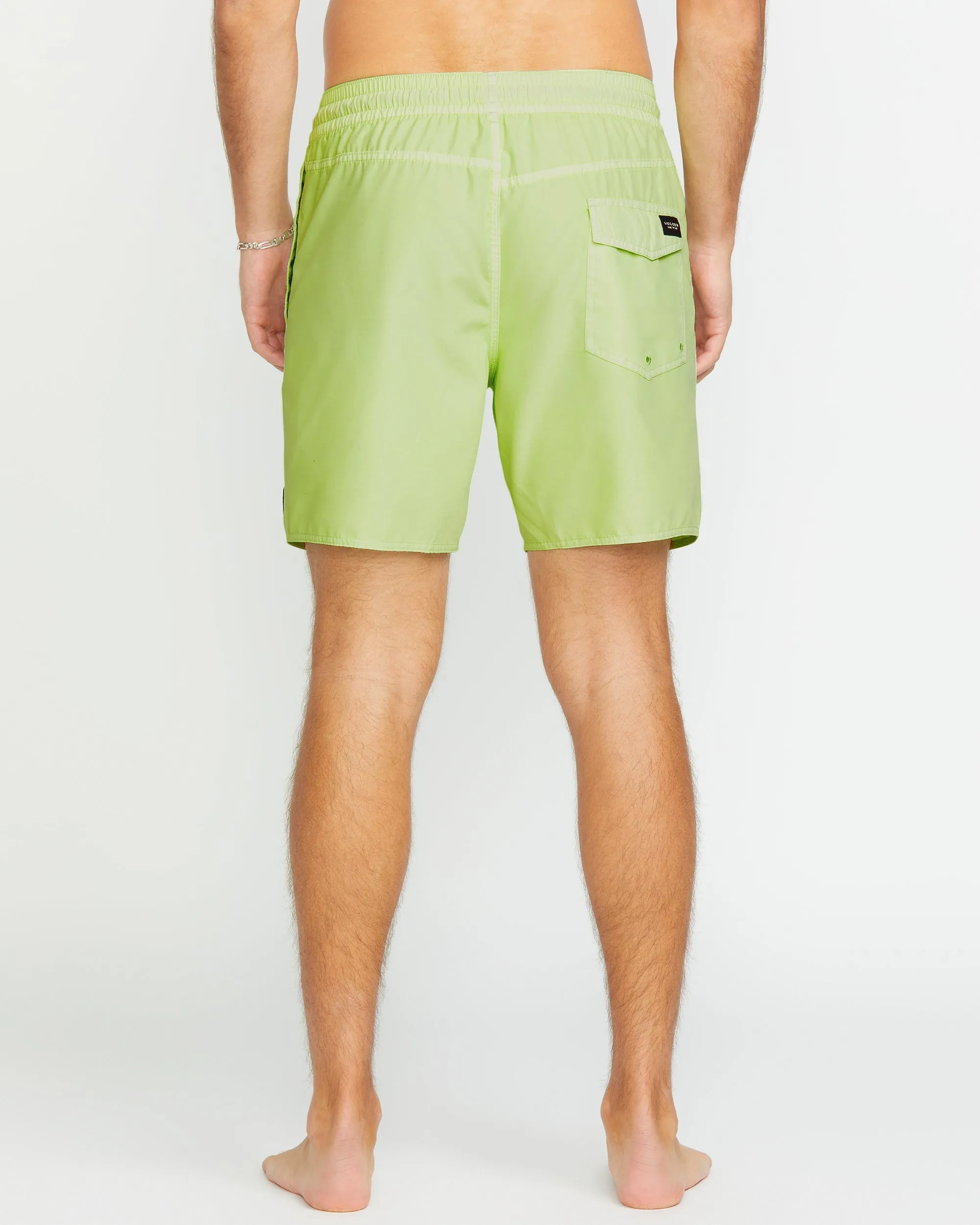 Center Trunk 17" Boardshort - MIST GREEN