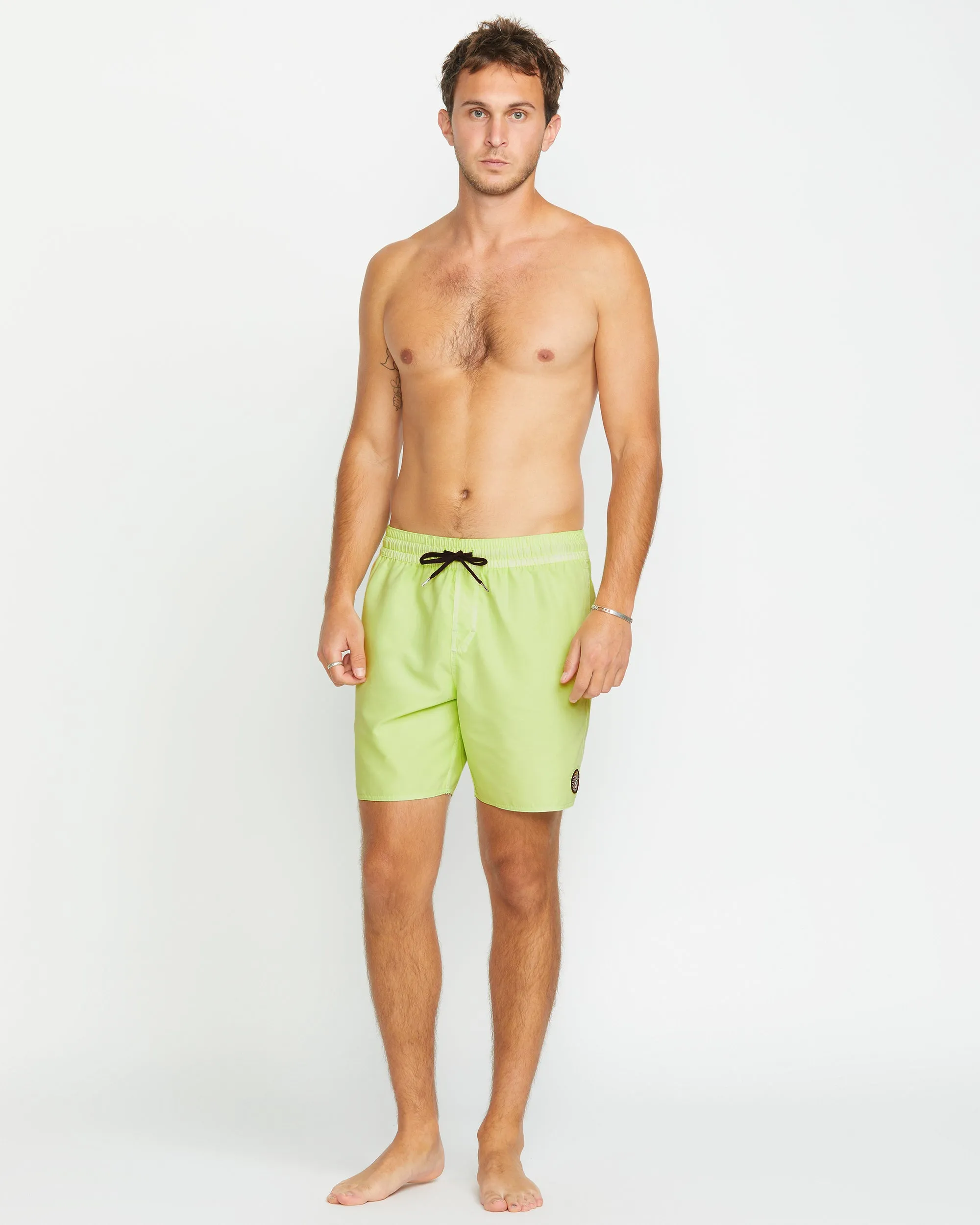Center Trunk 17" Boardshort - MIST GREEN