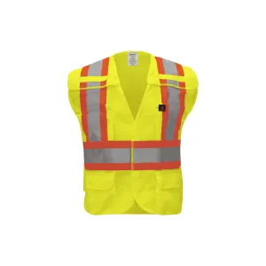 Class 2 FR Lime Breakaway Safety Vest