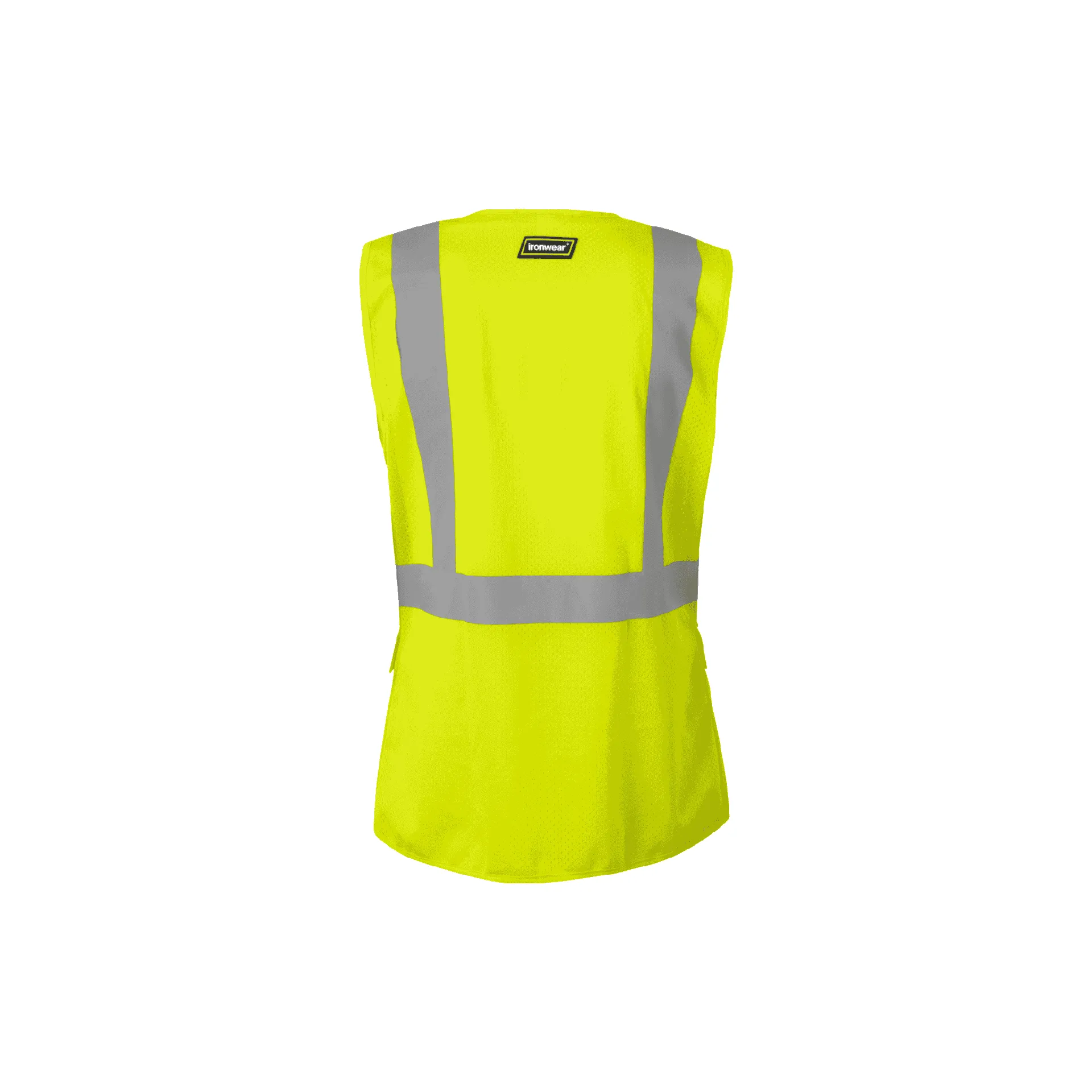 Class 2 Lime Women's Style Class 2 Safety Vest with Zipper