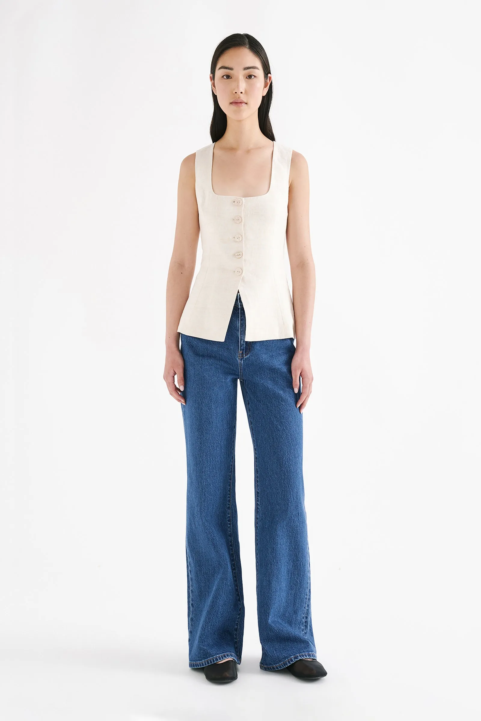 CLIO LINEN VEST