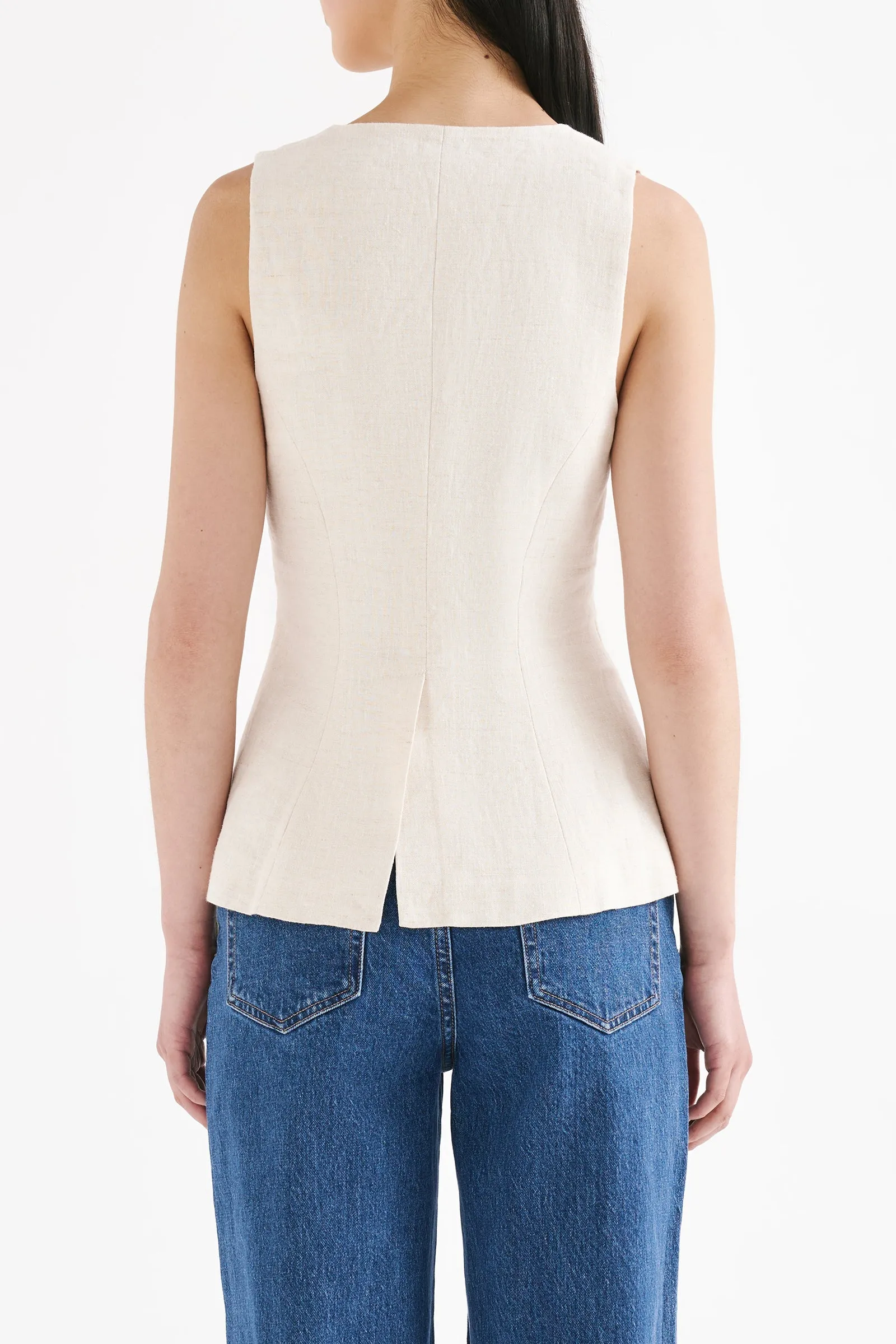 CLIO LINEN VEST