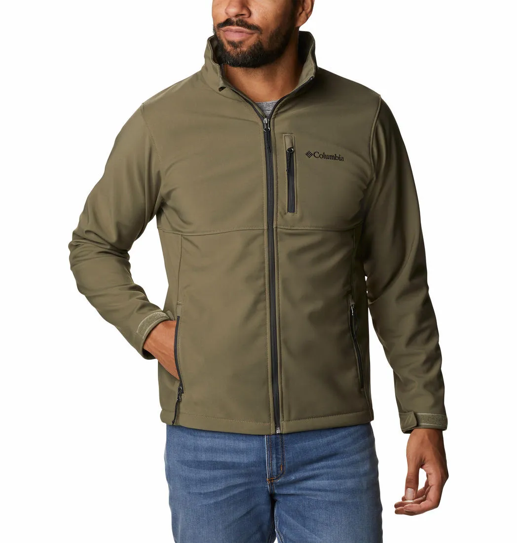 Columbia Men Green Ascender Soft Shell Jacket