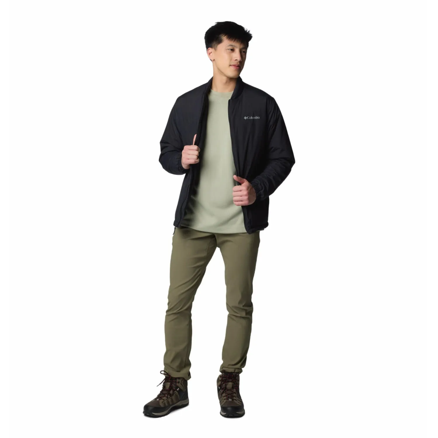Columbia Mens Black Black Mesa Jacket