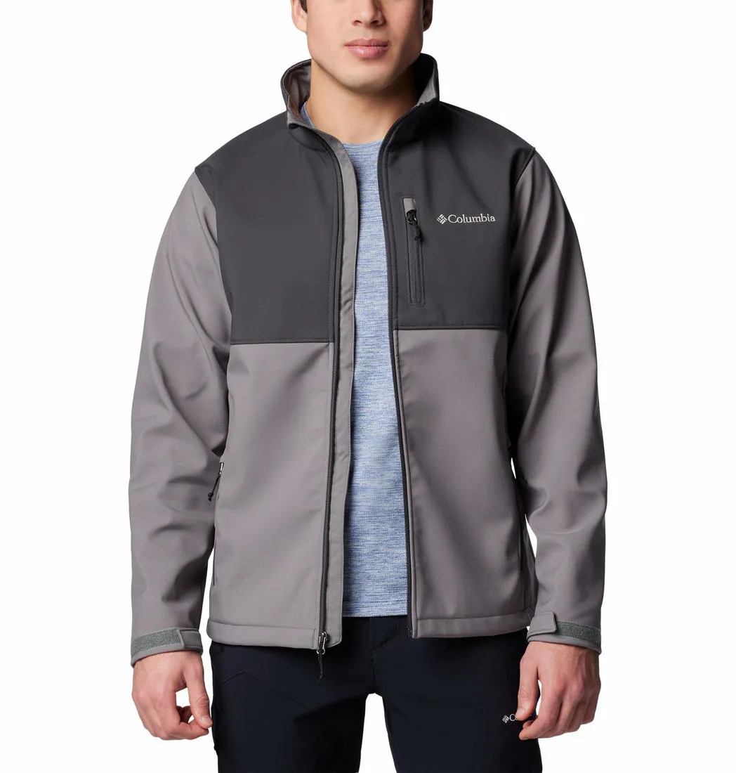 Columbia Mens Grey Ascender Softshell Jacket