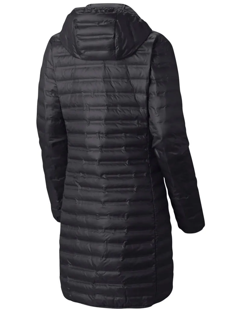 Columbia Women Black Flash Forward Long Down Jacket