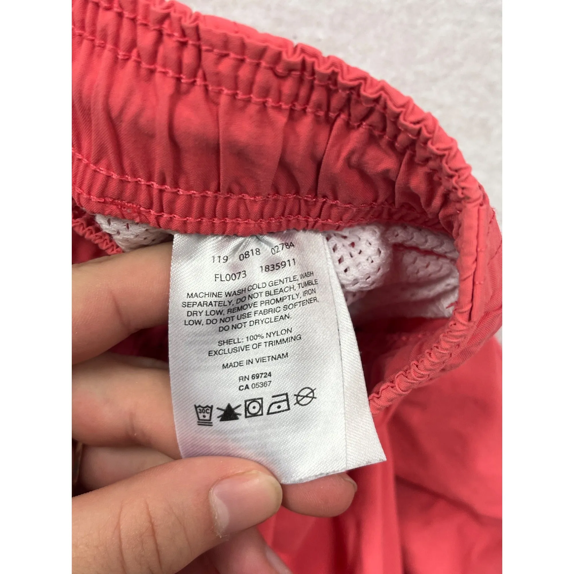 Columbia Womens Red Quick-Dry Nylon Shorts Size L #8094