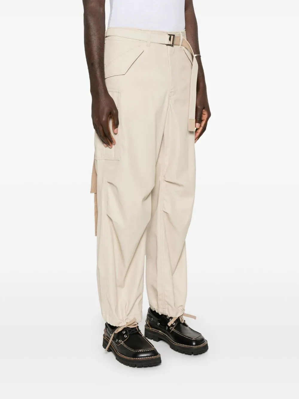 Cotton cargo trousers