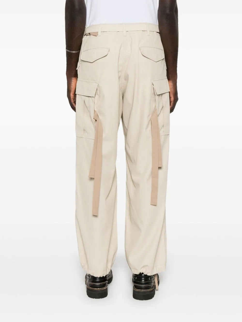 Cotton cargo trousers