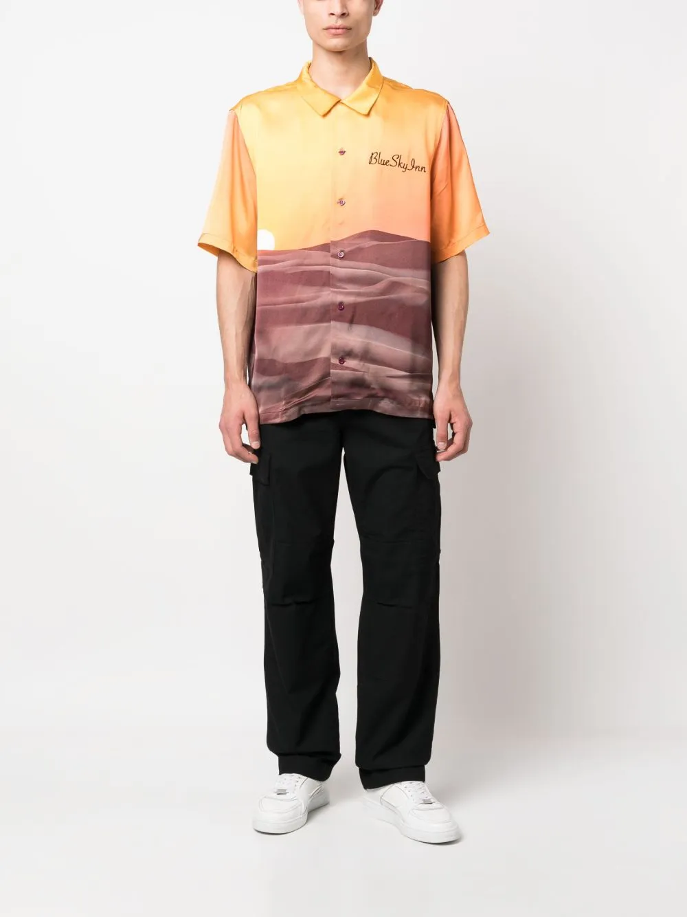 Cotton cargo trousers