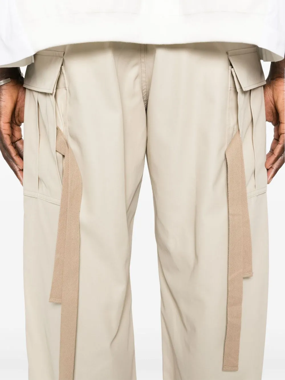 Cotton cargo trousers