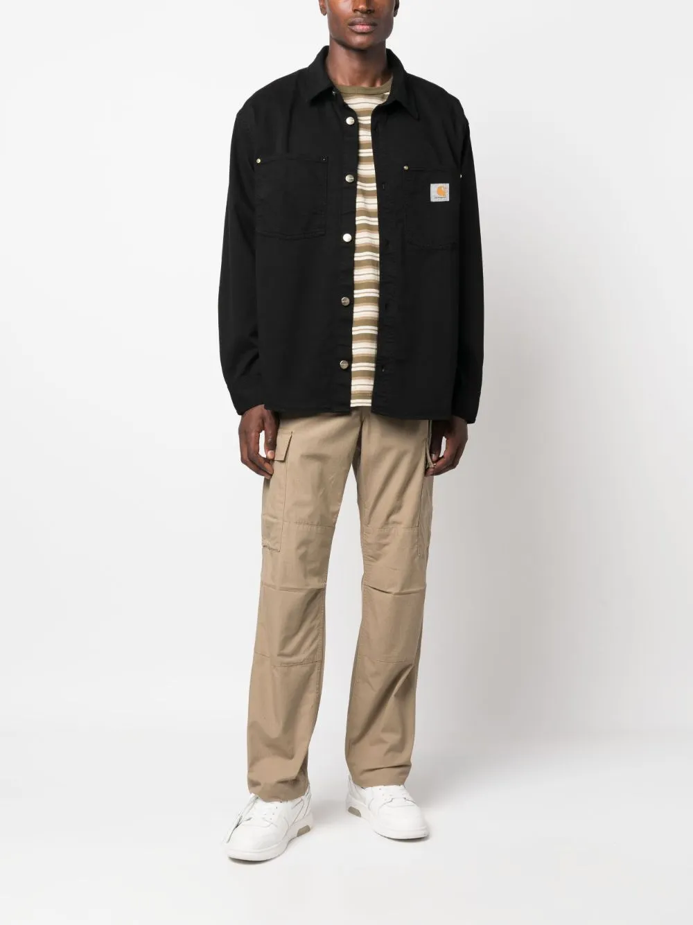 Cotton cargo trousers
