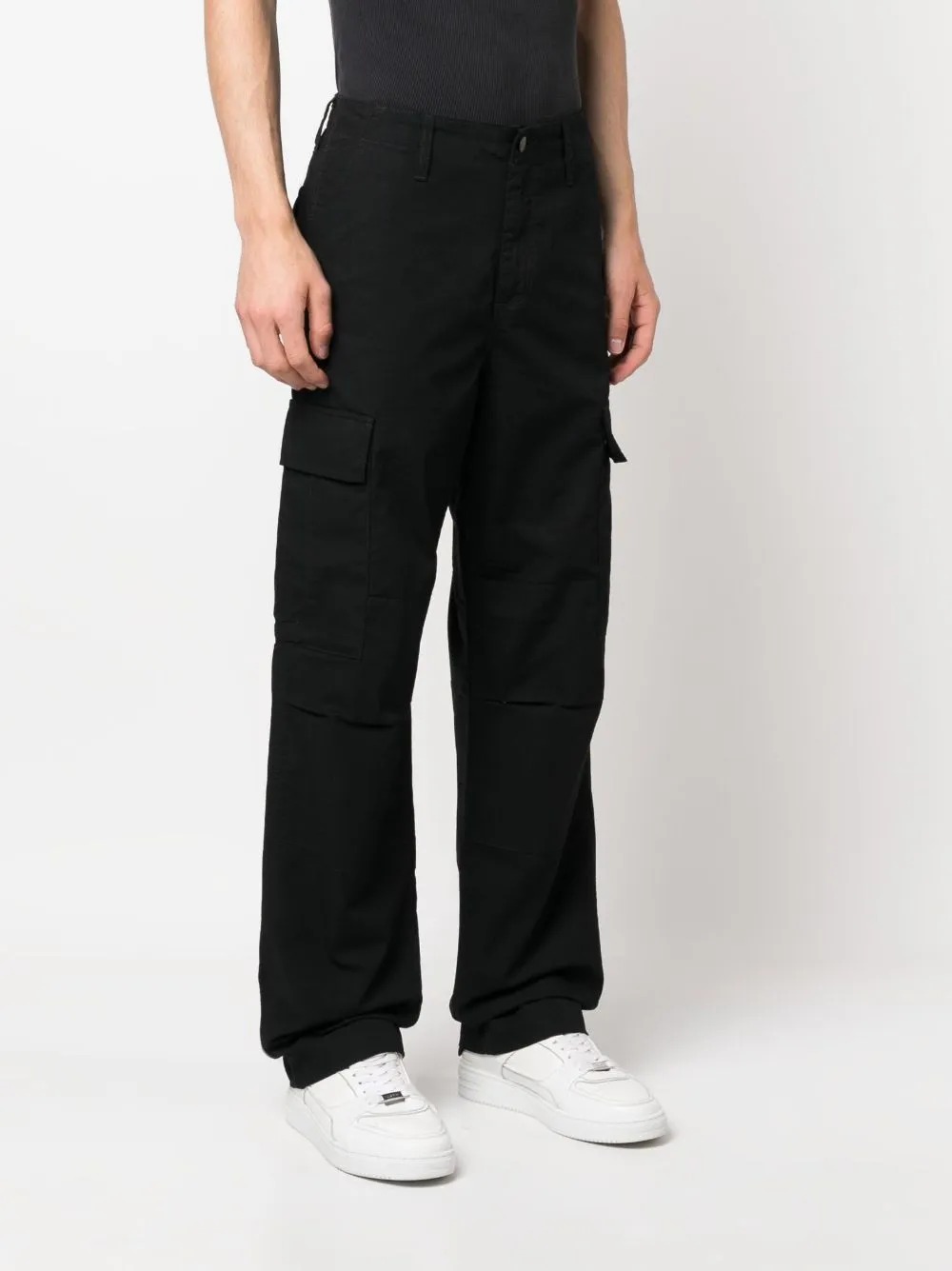 Cotton cargo trousers