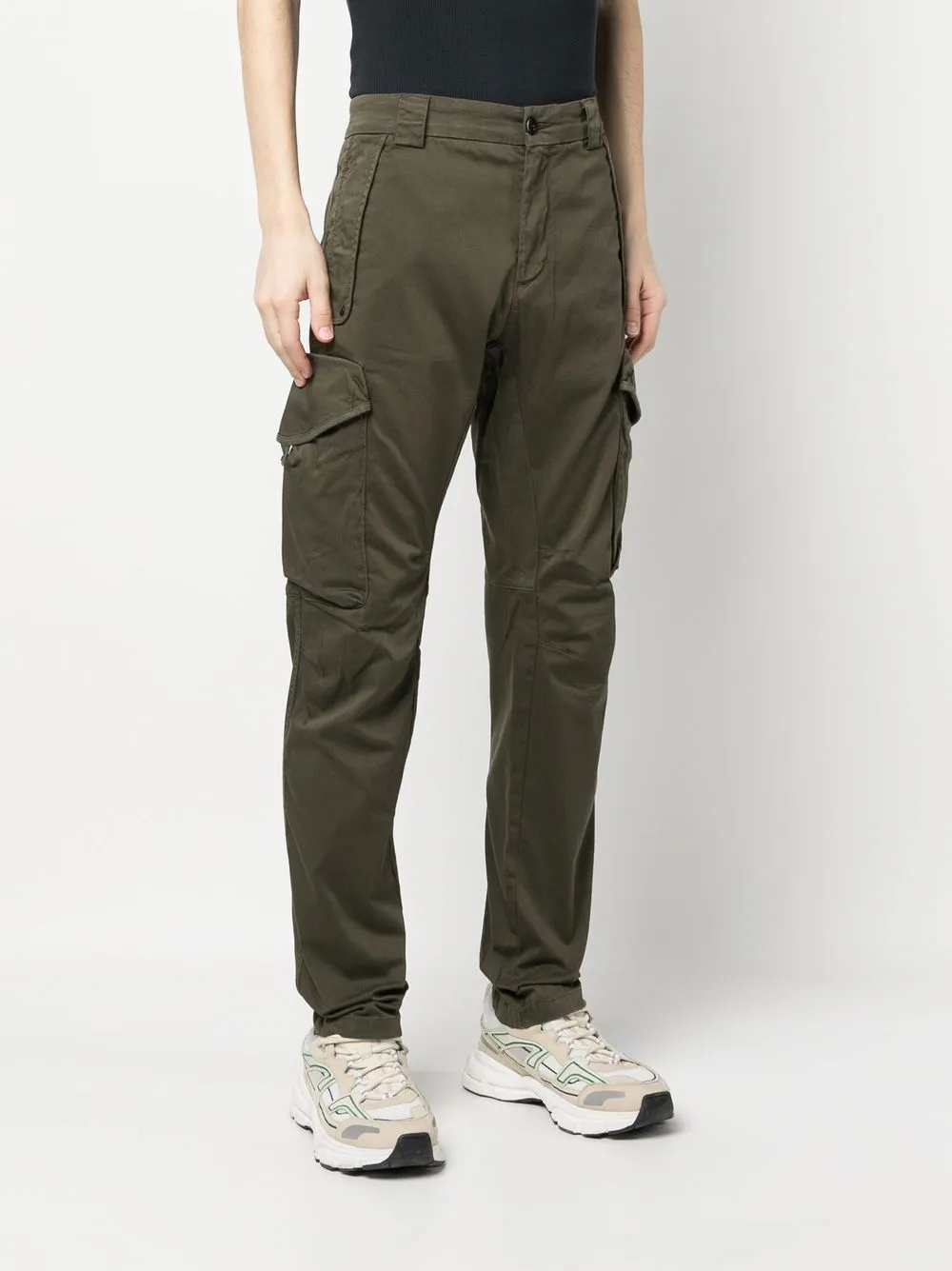 Cotton cargo trousers