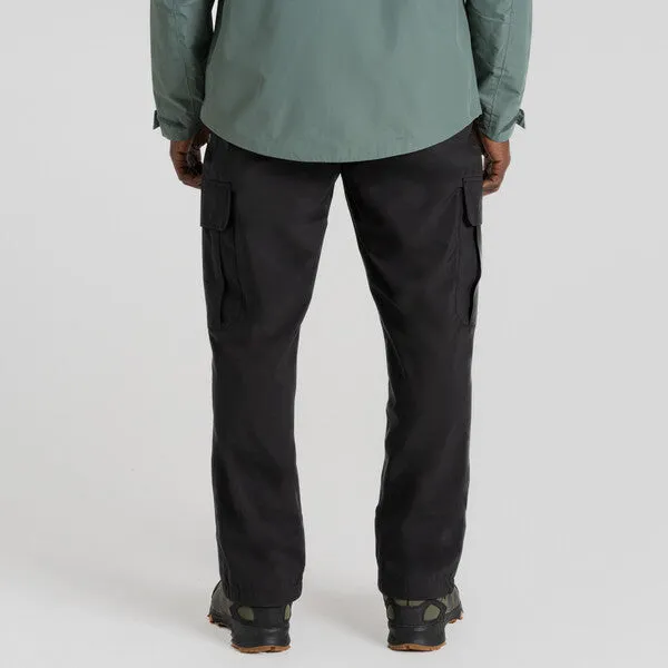 Craghoppers Men's Indus Waterproof Cargo Trouser | Black