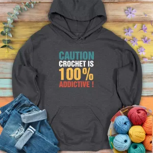 Crochet Caution Hoodie