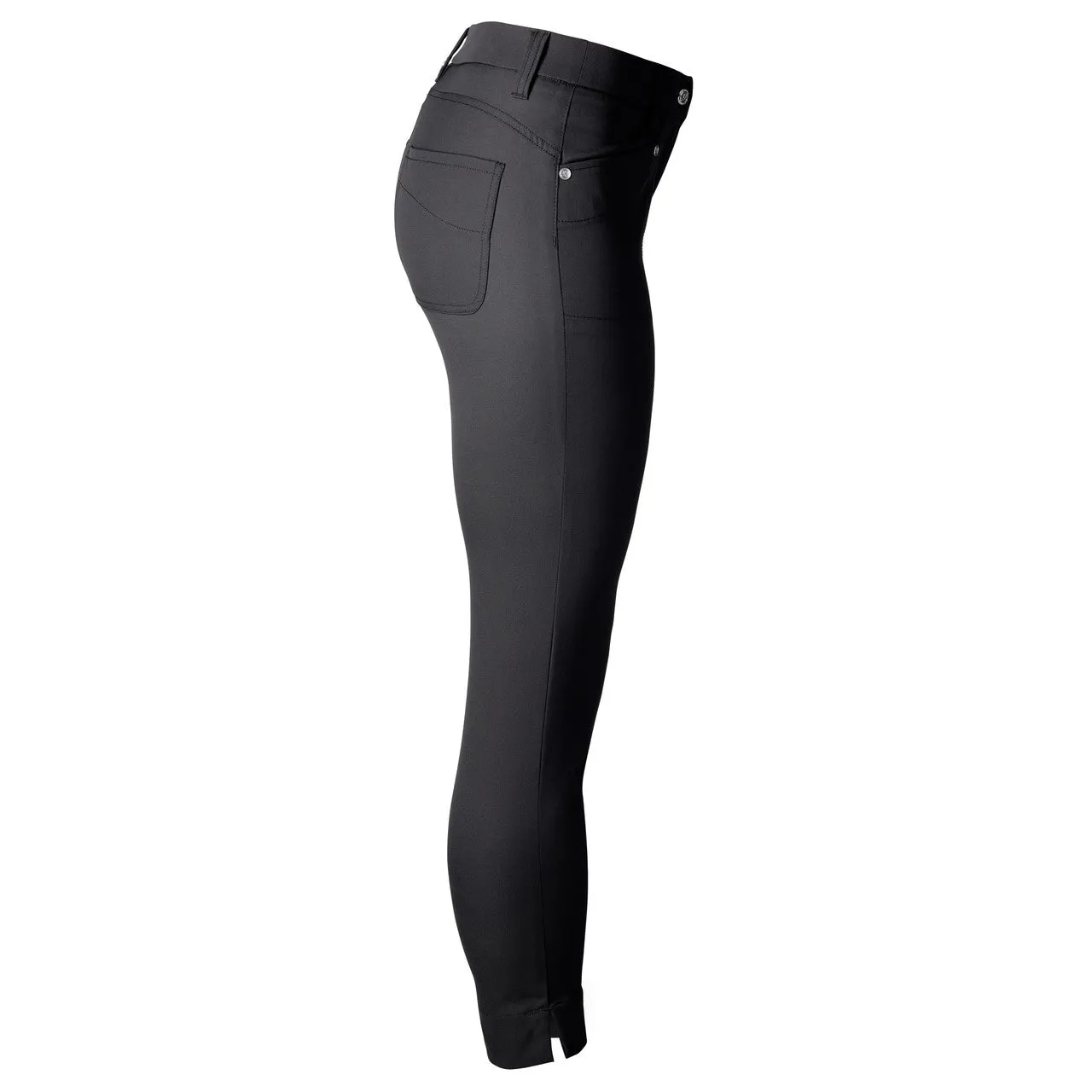 Daily Sports Lyric Ladies Golf Ankle Pant Trousers  - Black