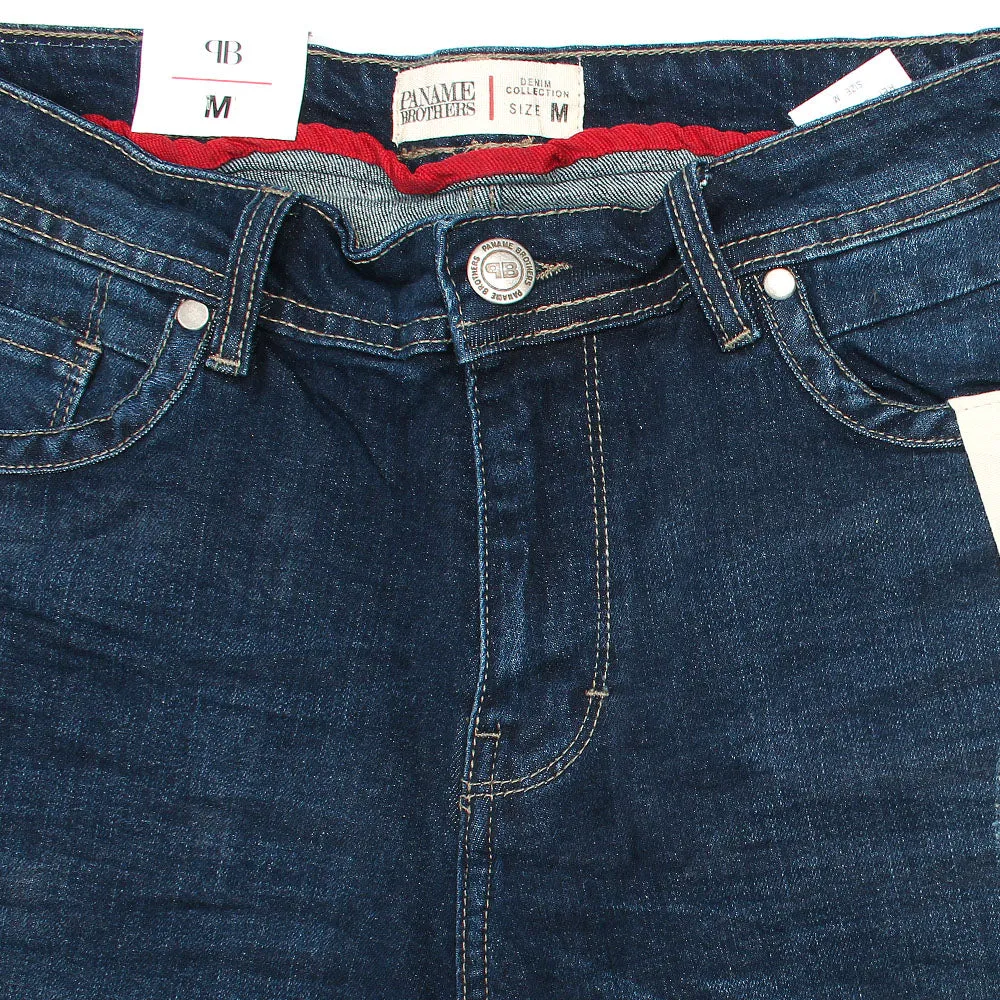 Dark Blue Denim Shorts