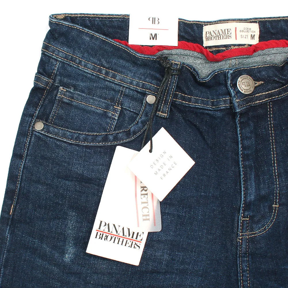 Dark Blue Denim Shorts