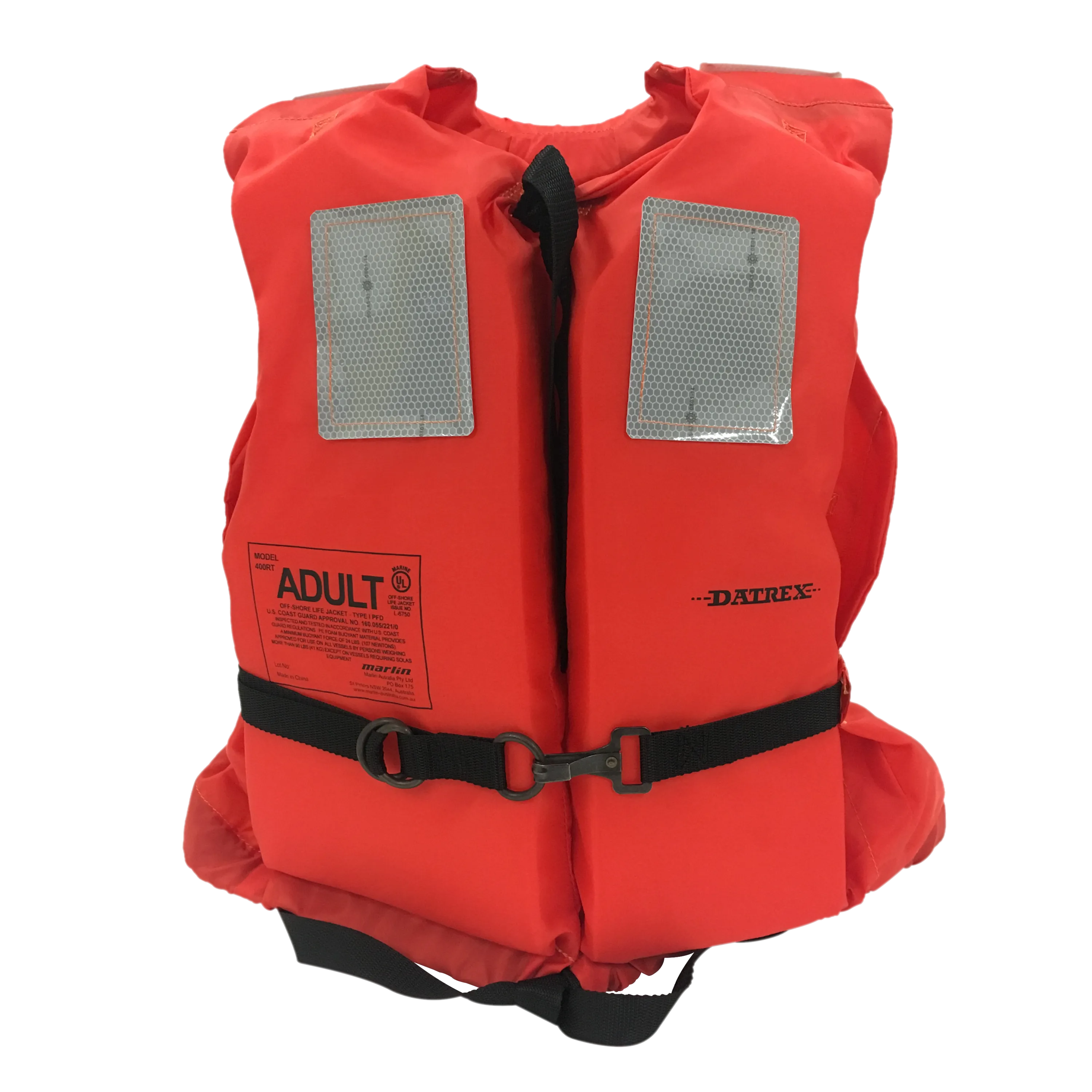 Datrex Offshore Wearable USCG TYPE I Life Jacket
