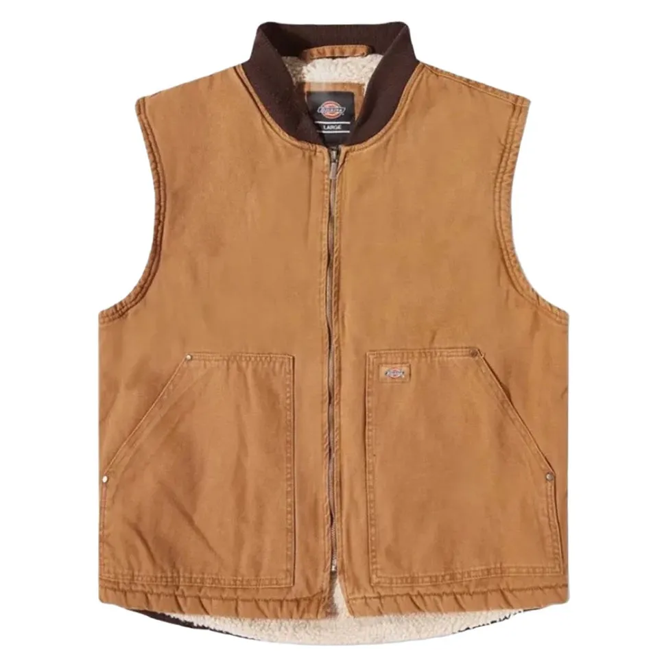 Dickies Duck High Pile Sherpa Lined Vest