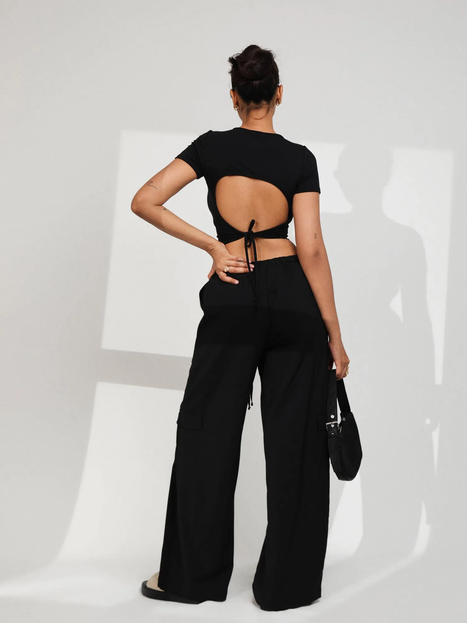Draw String Cargo Pant