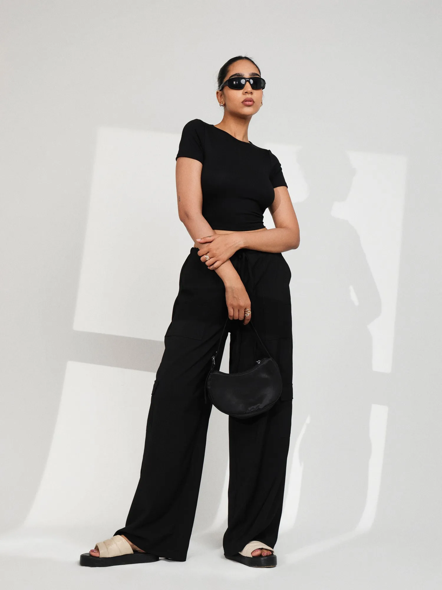 Draw String Cargo Pant