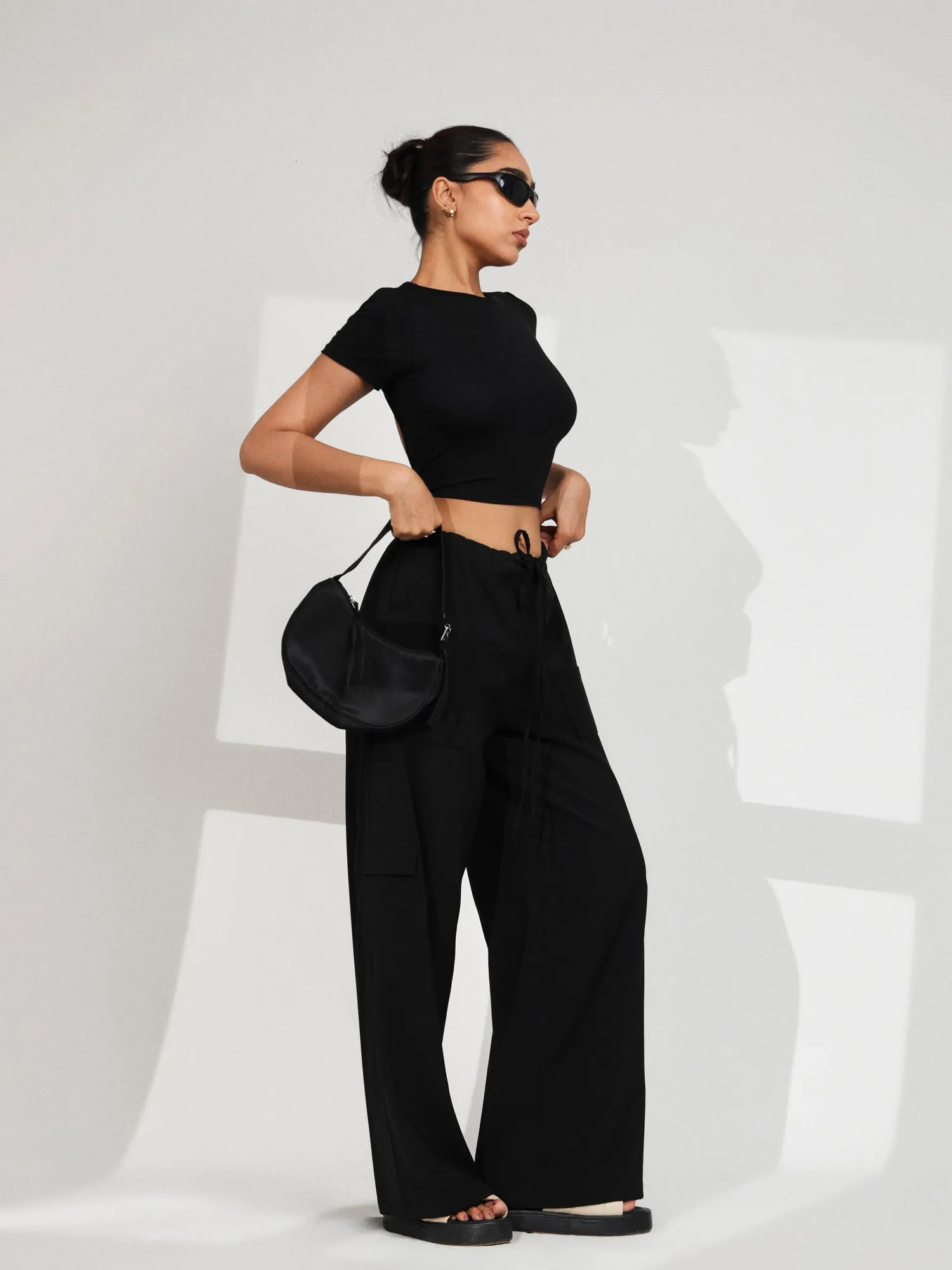 Draw String Cargo Pant