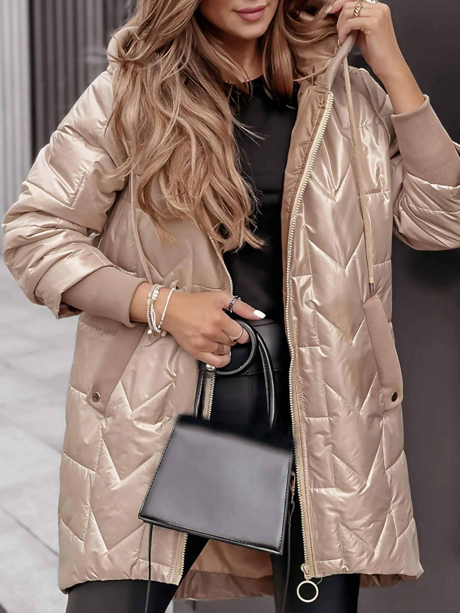 Emmary | Jacket with hood for women