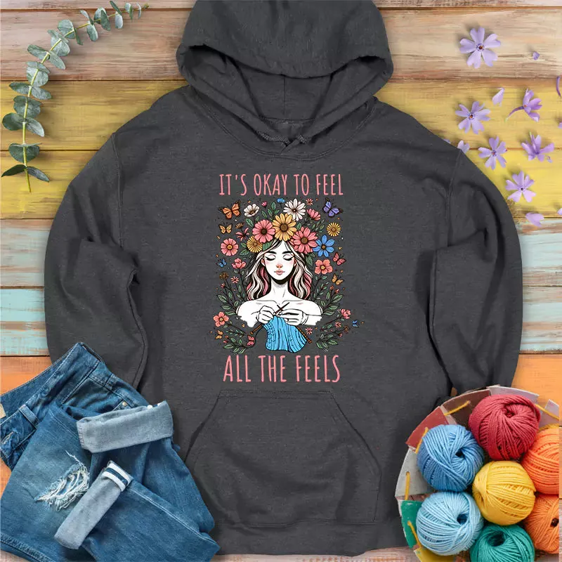 Feel all the feels Hoodie