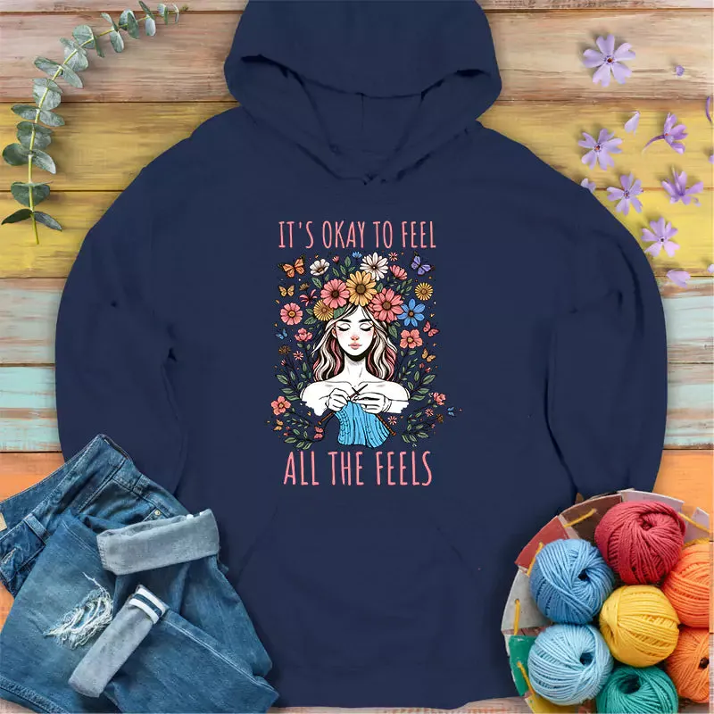 Feel all the feels Hoodie