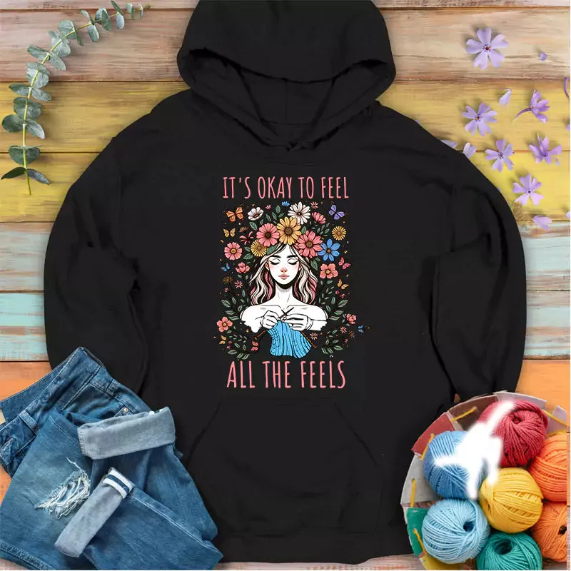 Feel all the feels Hoodie
