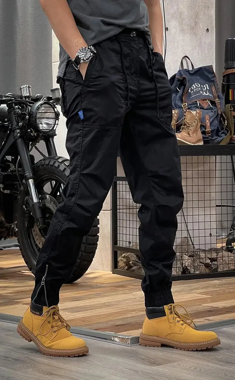 FERGUS | STRETCH CARGO TROUSERS WITH SPANDEX