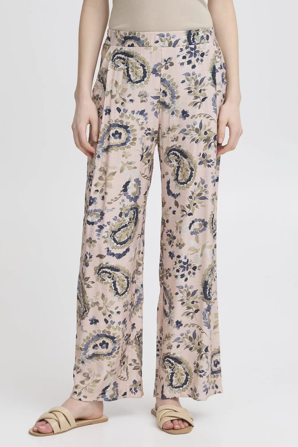 Fransa Ariana Trousers Rose Smoke Mix
