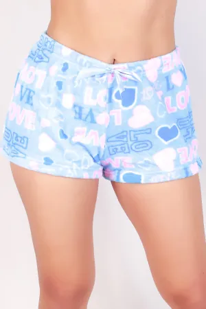 FUZZY LOVE SHORTS