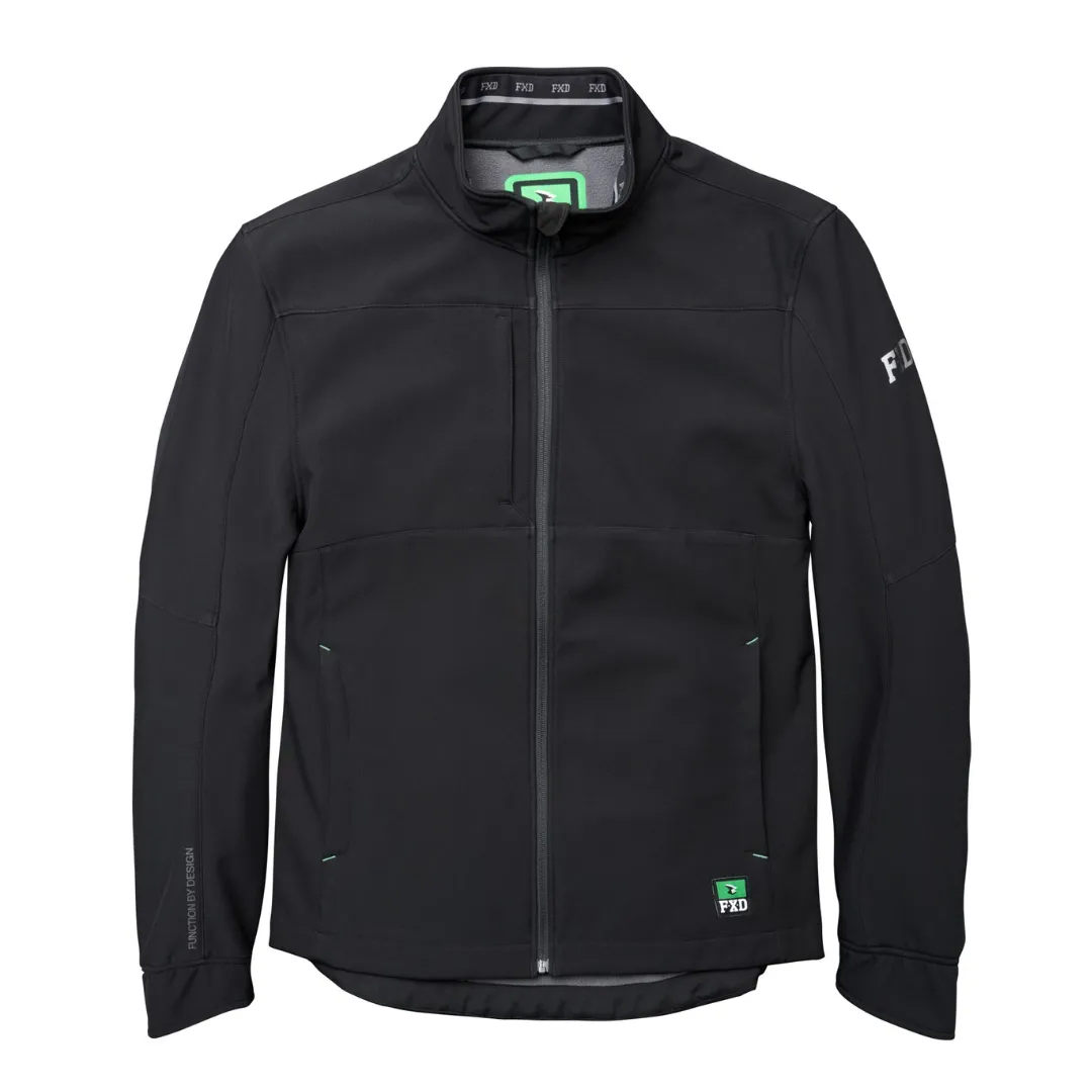 FXD Men's WO-3 Soft Shell Jacket - Black