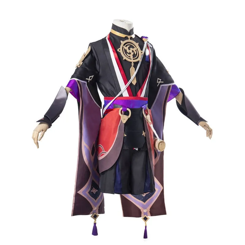 Game Genshin Impact Scaramouche Fullsuit Cosplay Costumes