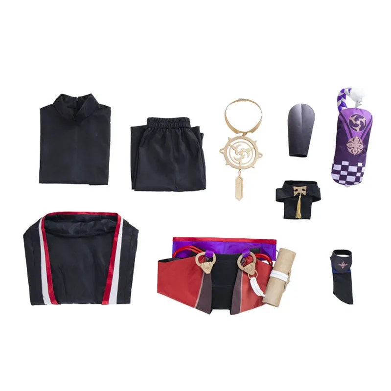 Game Genshin Impact Scaramouche Fullsuit Cosplay Costumes