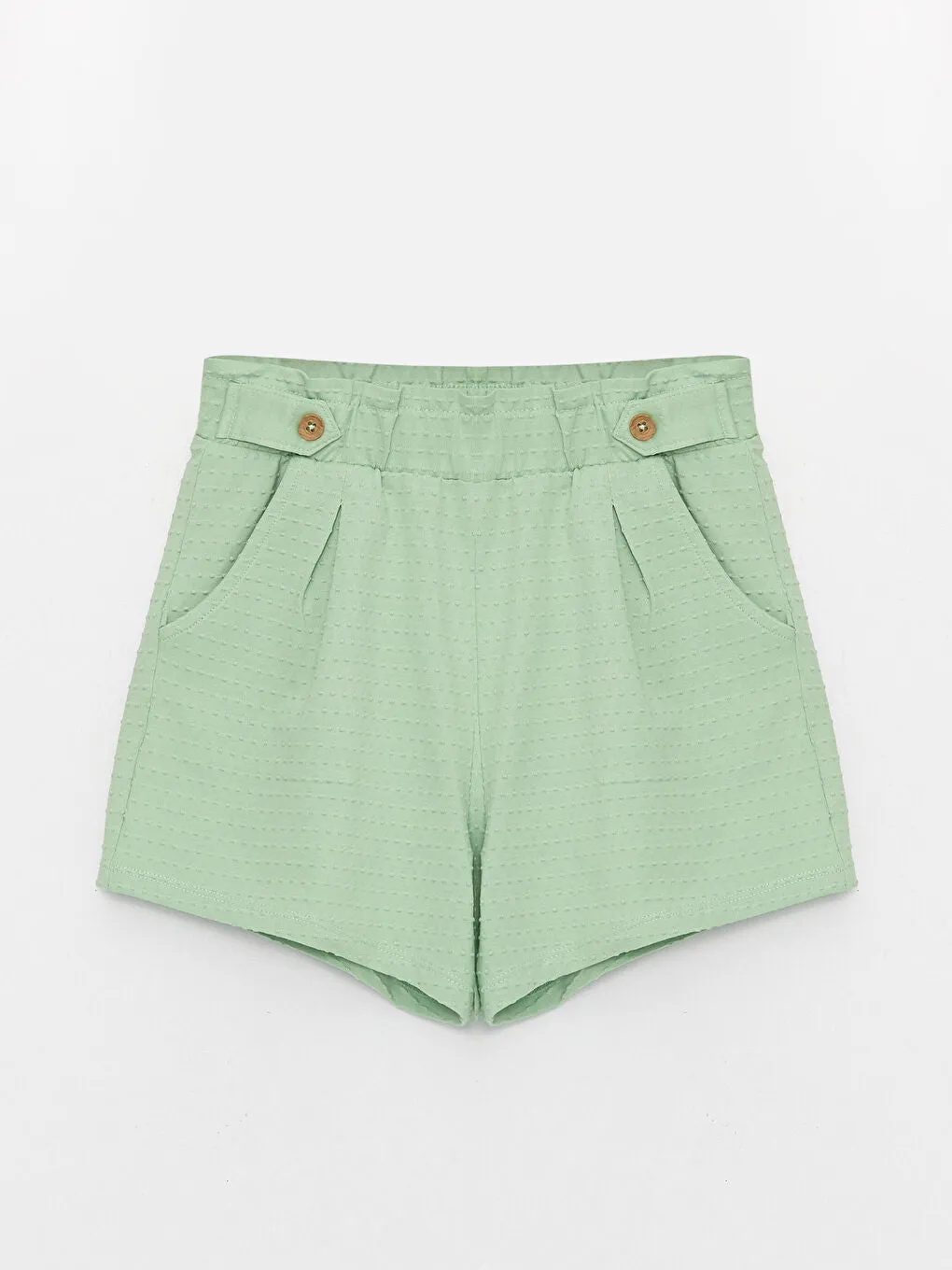 Girls Elastic Waist Shorts