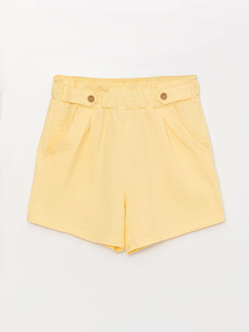 Girls Elastic Waist Shorts
