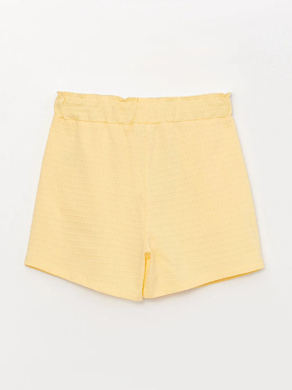 Girls Elastic Waist Shorts