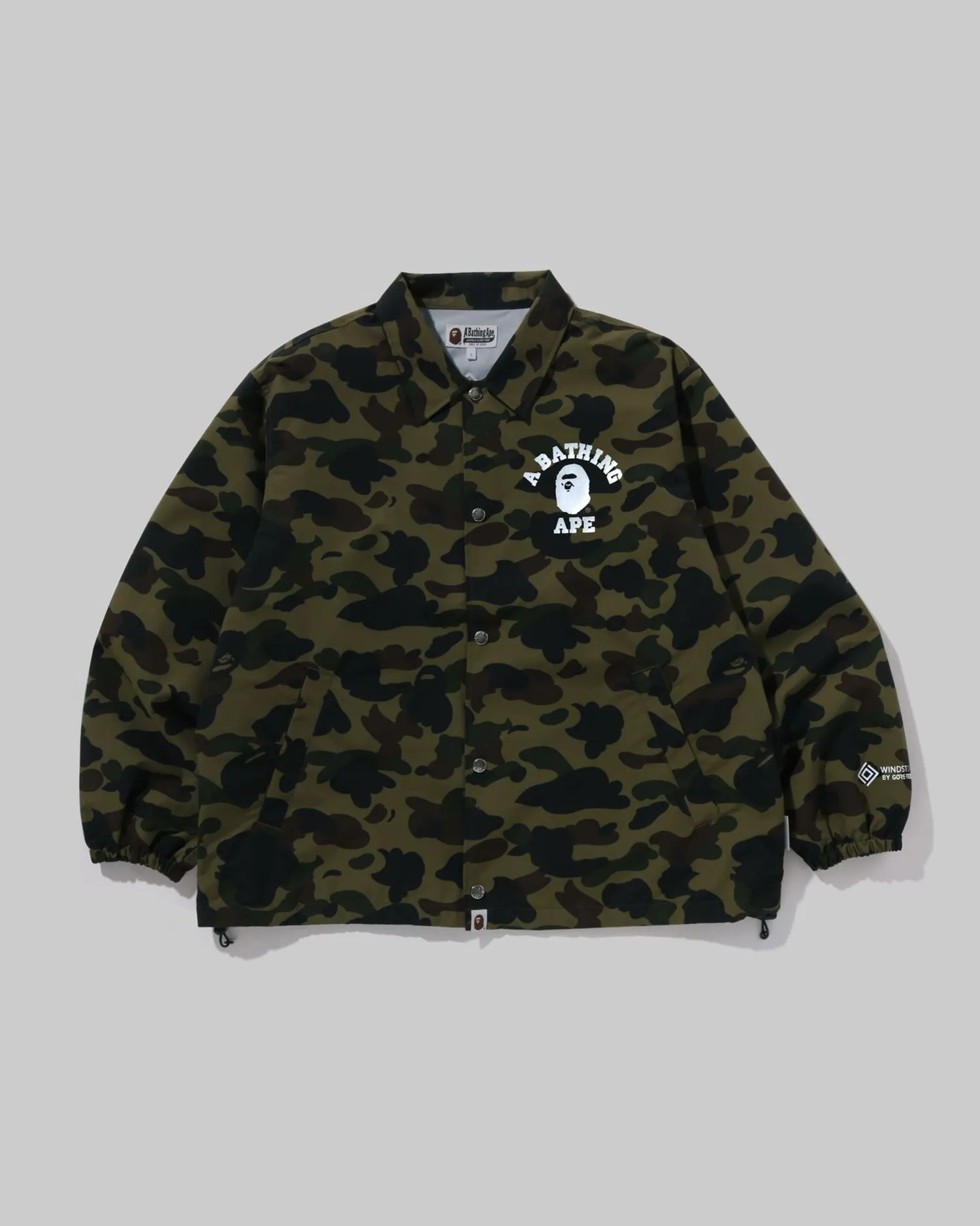 Gore-Tex Wind Stopper 1st Camo Relaxed Coach Jacket