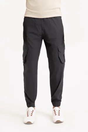 Grey Cargo Trouser