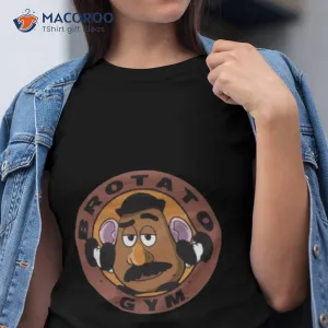 Gym Round Design Brotato Shirt