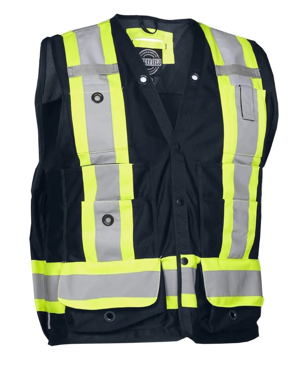 Hi Vis Safety Surveyor's Vest