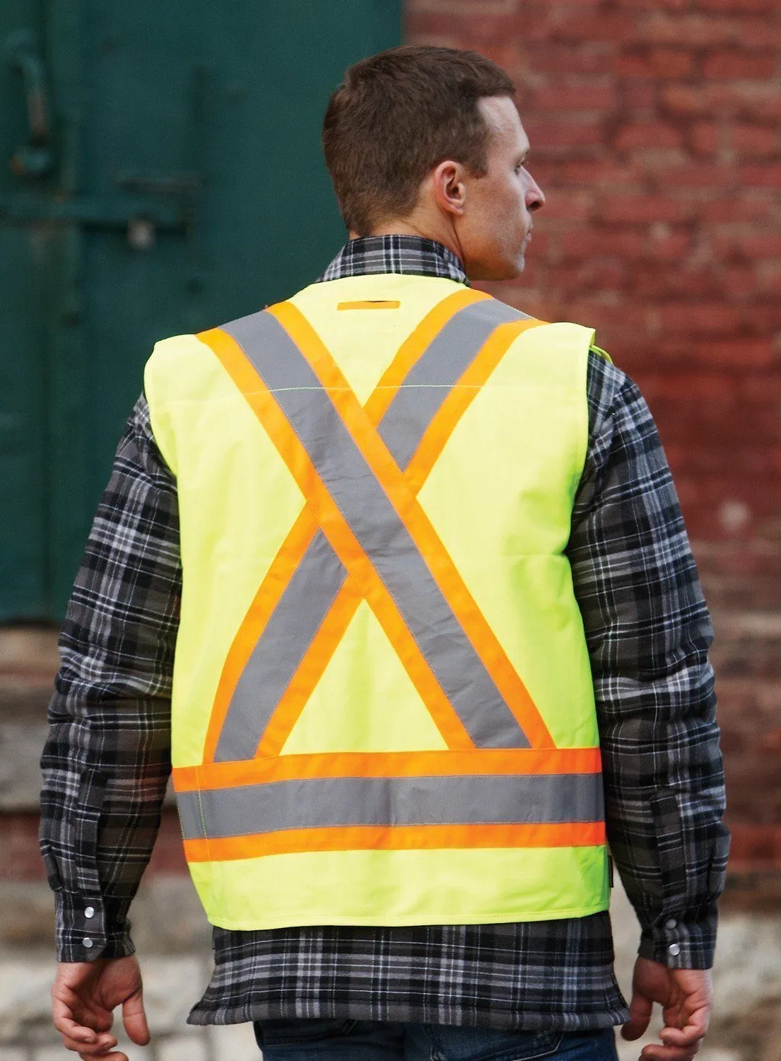 Hi Vis Safety Surveyor's Vest