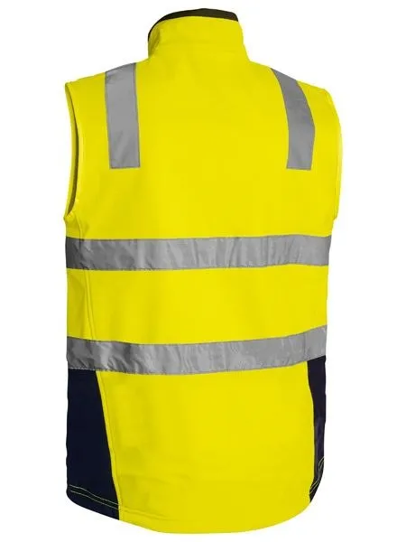 HI-VIS SOFT SHELL VEST - Bisley | Day/Night