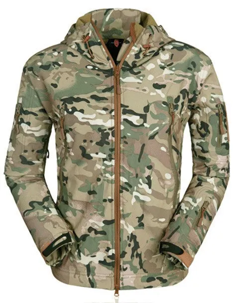 High TAD V 4.0 Lurker Shark Skin Softshell Jacket Men Military Jacket Waterproof Windproof Army Clothing