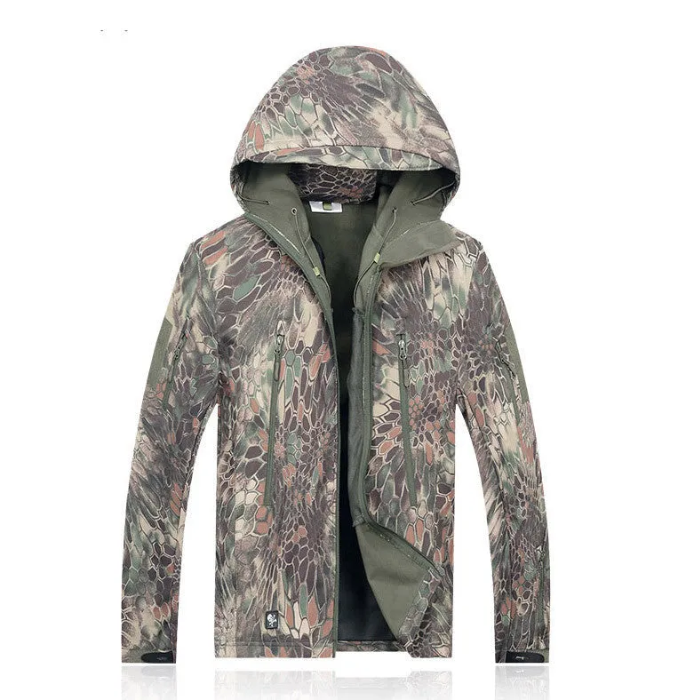 High TAD V 4.0 Lurker Shark Skin Softshell Jacket Men Military Jacket Waterproof Windproof Army Clothing