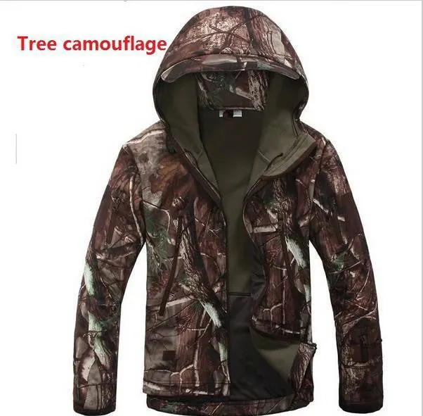 High TAD V 4.0 Lurker Shark Skin Softshell Jacket Men Military Jacket Waterproof Windproof Army Clothing